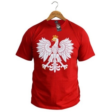 Men's T-shirt Aquila - "Eagle - red"