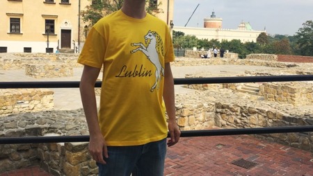 Men's Yellow Goat Shirt
