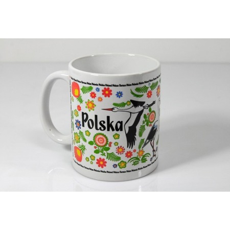 Mug Poland Folk Storks