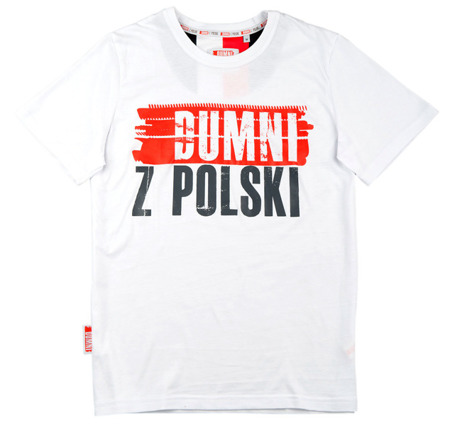 PROUD FROM POLAND LOGO T-SHIRT WHITE