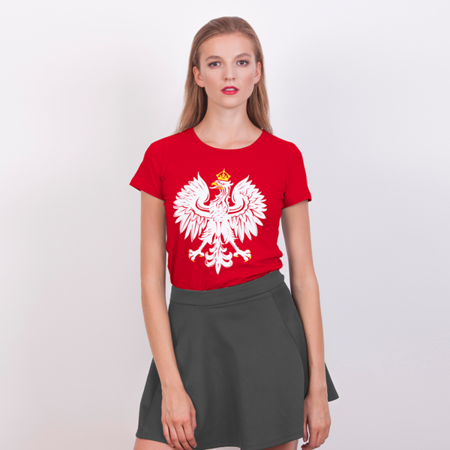 Polish Eagle. Women's fan shirt