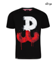 Patriotic T-Shirt BLACK and Red Anchor