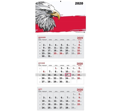 Kalendarz patriotyczny 2020 r. WIELOMIESIĘCZNY