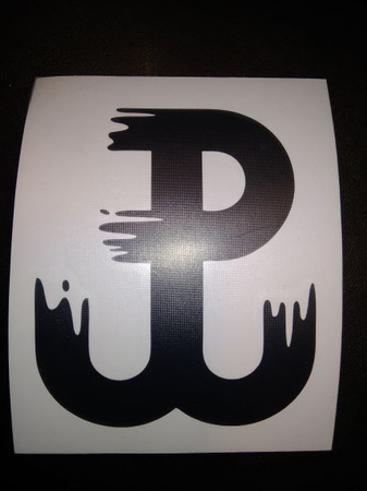 Car stickers National Forces Armor - black