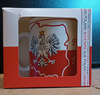 Kubek  z napisem Polska/Poland mapa