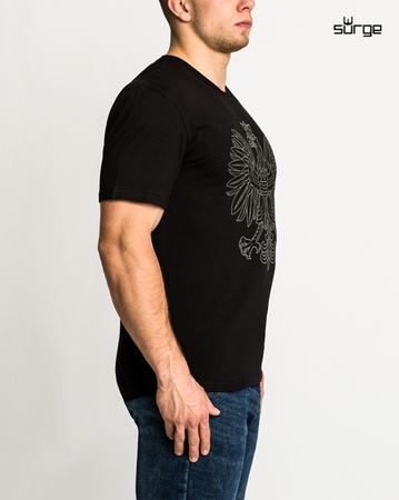 STYLE T-shirt Emblem Contour Reflective BLACK