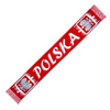 Scarf Poland. White and red big eagle