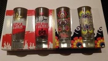 A glass of Lublin 40ml inscription