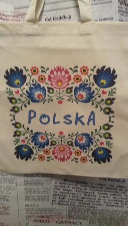 Torba eko Łowicz Folklor - Polska Ramka (DU)