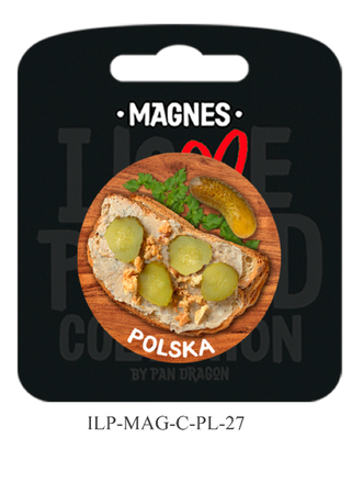 Black magnet outline Cracow Gate