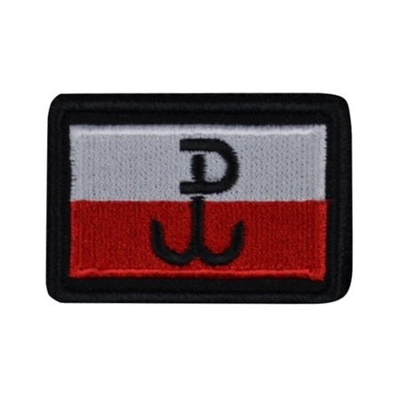 Velcro patch Polish Flag PW