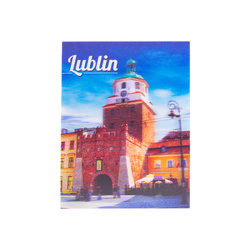 Magnes  mini notes Lublin 3D