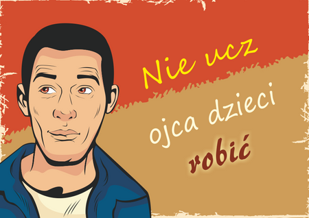 Magnes PM 0135 Nie ucz ojca dzieci robić