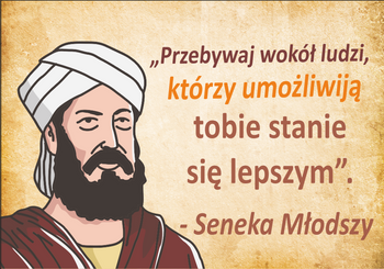 Magnes PM 0172 Przebywaj wokół ludzi, którzy umożliwiają tobie stanie się lepszym
