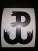 Car stickers National Forces Armor - black