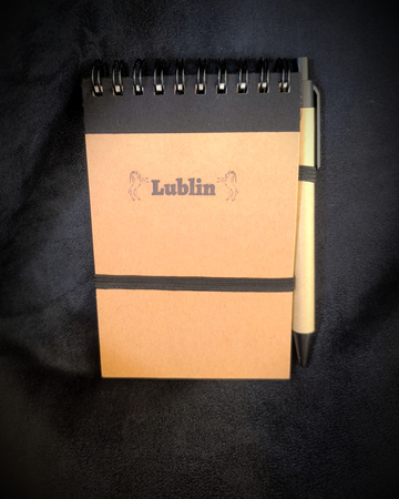 Notes z długopisem eko Lublin 90x140