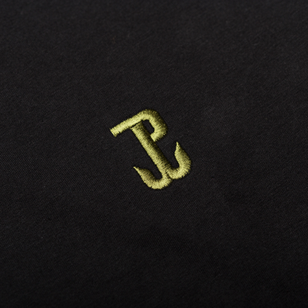 Anchor - Olive embroidery. Discreet collection.