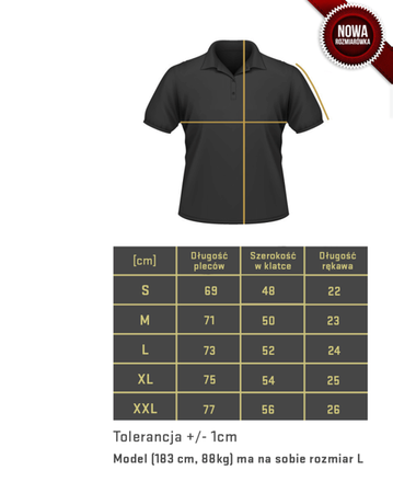 Polo shirt Flag (NAVY BLUE)