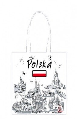 Torba bawełniana Polska farba