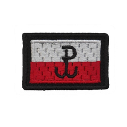 Velcro patch Polish Flag PW