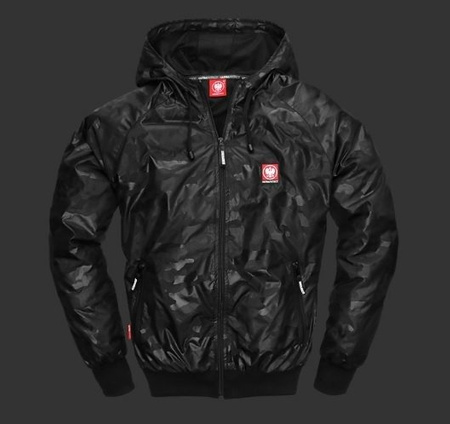 Camo windbreaker jacket