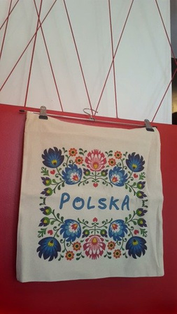 Eco owicz Folklor Bag - Polish Frame (du)
