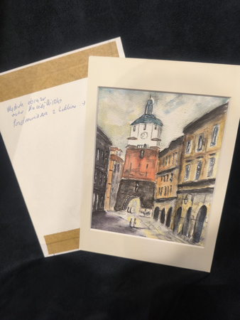 Picture card - Krakowska Gate (1)