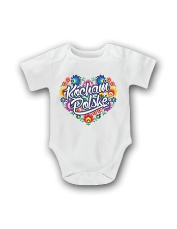 Body dziecięce Kocham Polskę