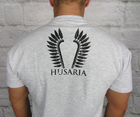 T-shirt WRP Husaria Amor Patriae Nostra Lex gray