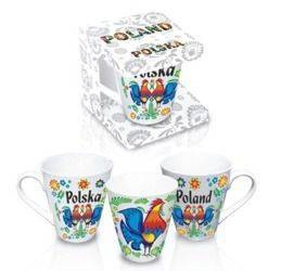 Mug rooster Poland Folk rooster