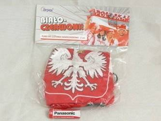 Flags on the mirrors