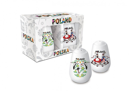 Solniczka i pieprzniczka Folk bocian