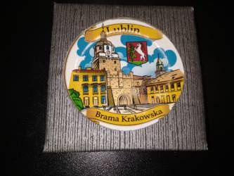 Magnes brama talerzyk