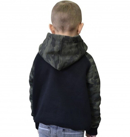 Bluza dziecięca z kapturem Aquila "Orzeł" Camo