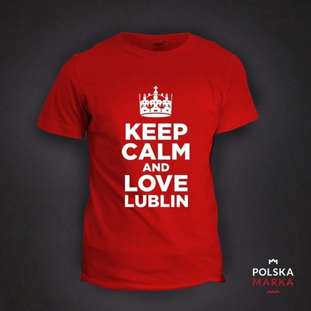 Keep Calm And Love Lublin Czerwona