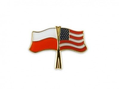 Flaga Polska-USA