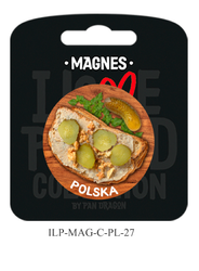 Black magnet outline Cracow Gate