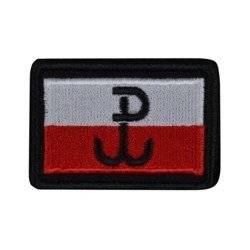 Velcro patch Polish Flag PW