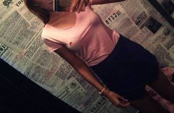 Koszulka Flaga Polski Damska Haft Baby Pink