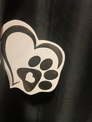 Car stickers National Forces Armor - black