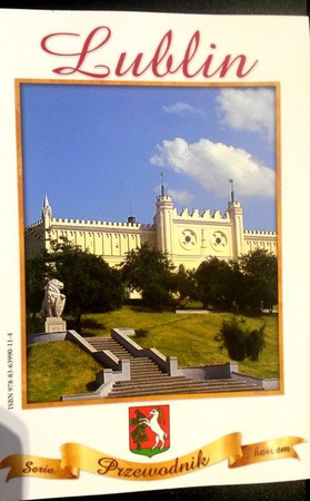 Lublin. Guide with a coat of arms