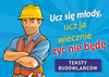 Magnes PM 0222 Ucz się młody, ucz ja wiecznie żyć nie będę.