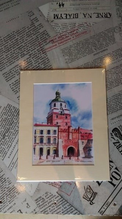 Reprodukcja duża Brama Krakowska