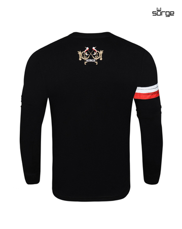 Long sleeve patriotic T-shirt 63 Days of Glory BLACK BAND