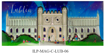 Magnes PanDragon Lublin Zamek noc