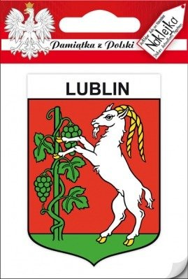 Sticker coat of arms of Lublin