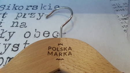 Polish Brand hanger