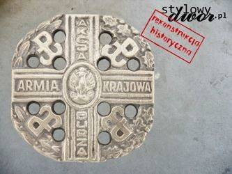 BUTTON COMMEMORIAL BADGE OF BURZA ACTION - NATIONAL ARMY