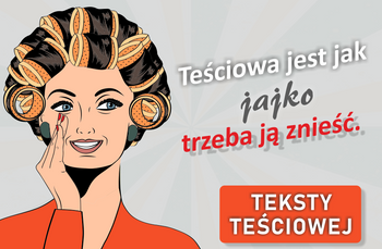 Magnes PM 0209 Teściowa jest jak jajko trzeba ją znieść.