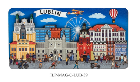 Black magnet outline Cracow Gate